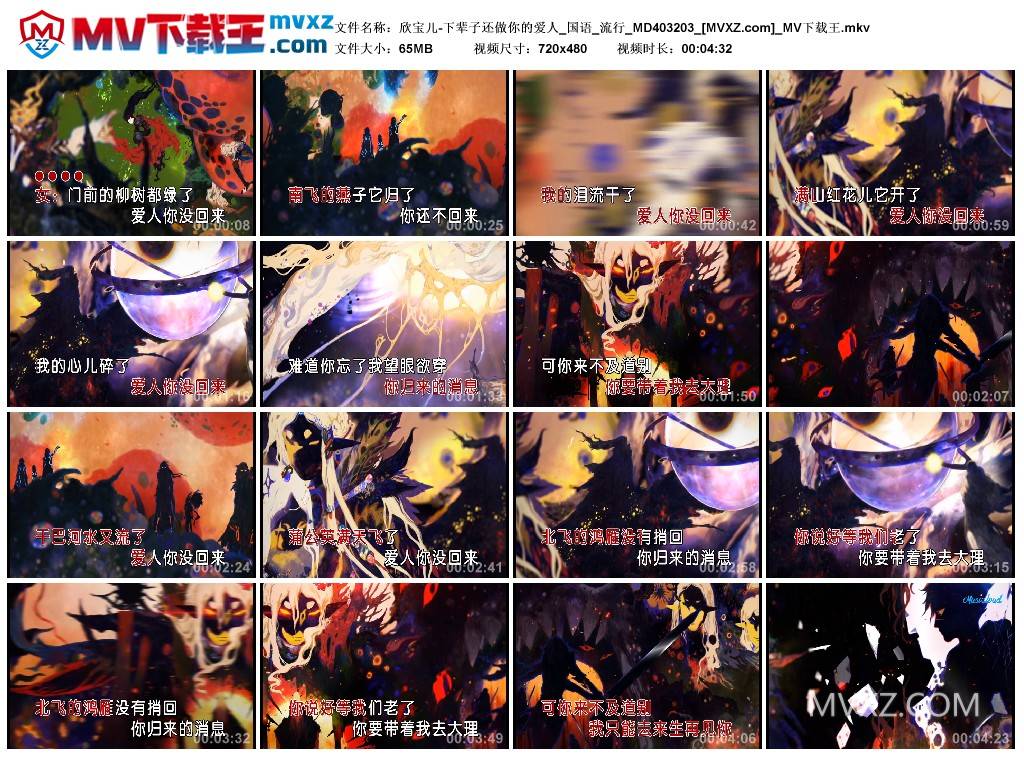 欣宝儿-下辈子还做你的爱人_国语_流行_MD403203